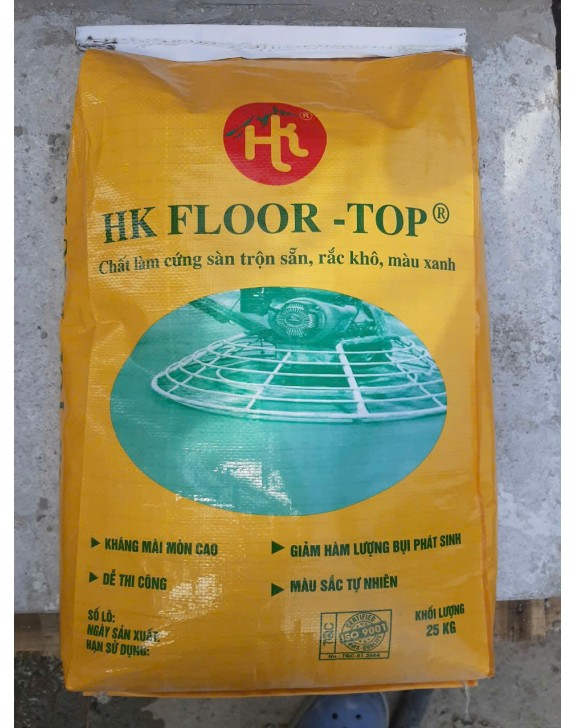 HK FLOORTOP - CHẤT TĂNG CỨNG SÀN BÊ TÔNG , RẮC KHÔ - Màu xanh